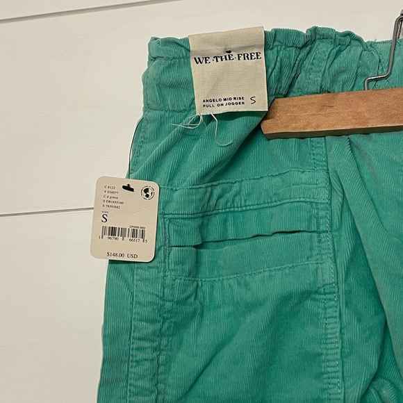 We the free teal corduroy pants - Picture 5 of 5